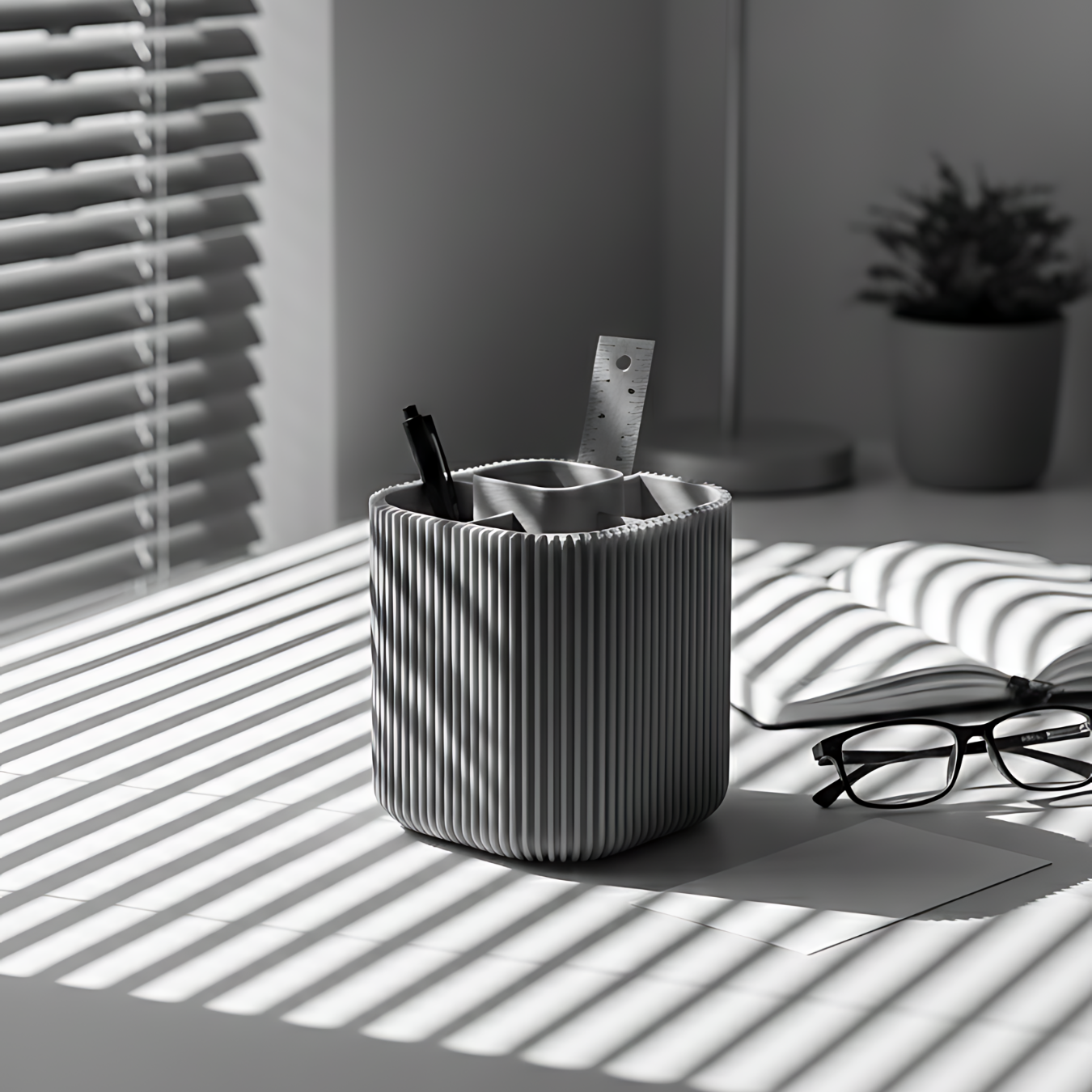 Schreibtisch-Organizer mit mehreren Fächern – kompakte Aufbewahrung für Büro & Arbeitsplatz