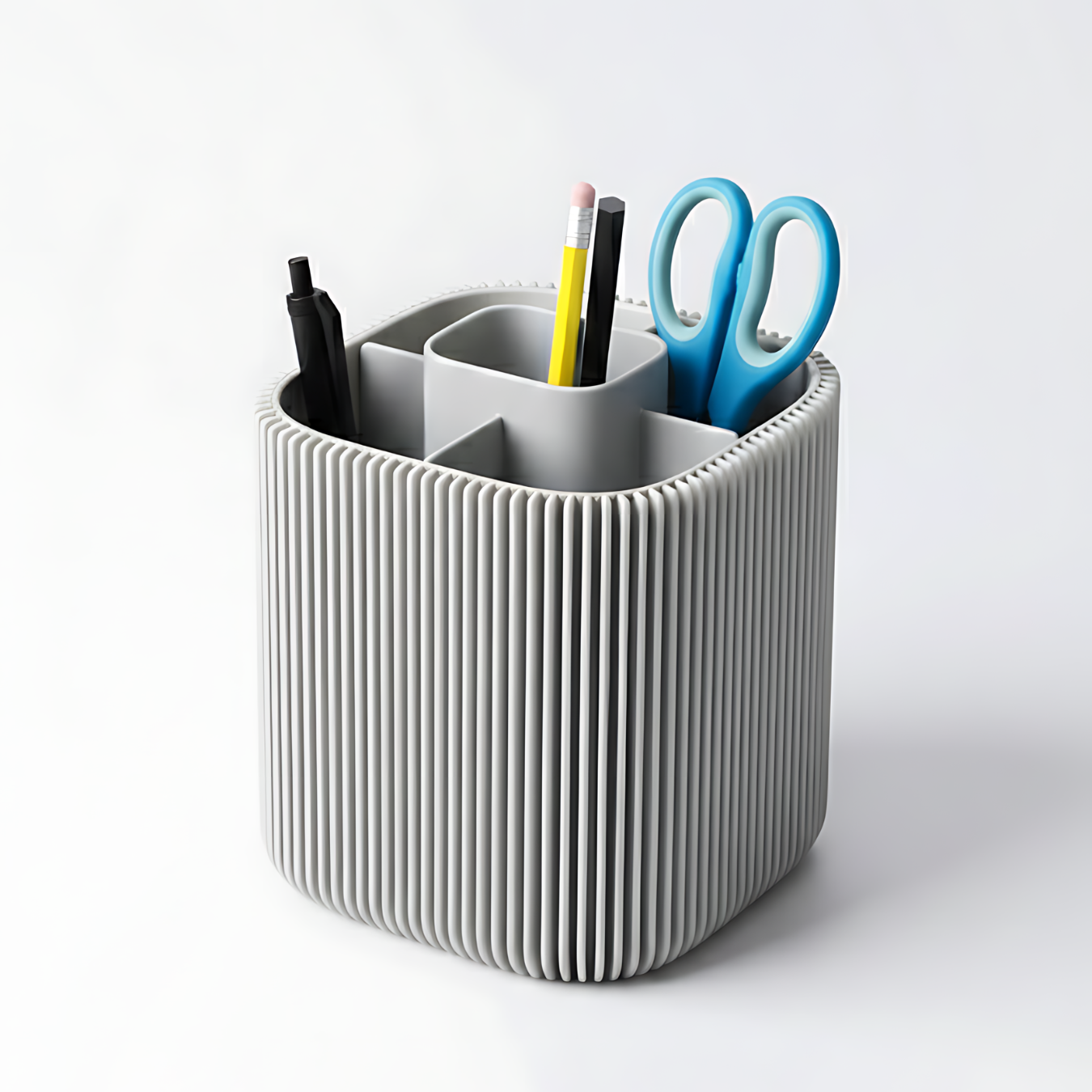 Schreibtisch-Organizer mit mehreren Fächern – kompakte Aufbewahrung für Büro & Arbeitsplatz