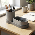 Modularer Schreibtisch-Organizer mit Stiftehalter und Ablage