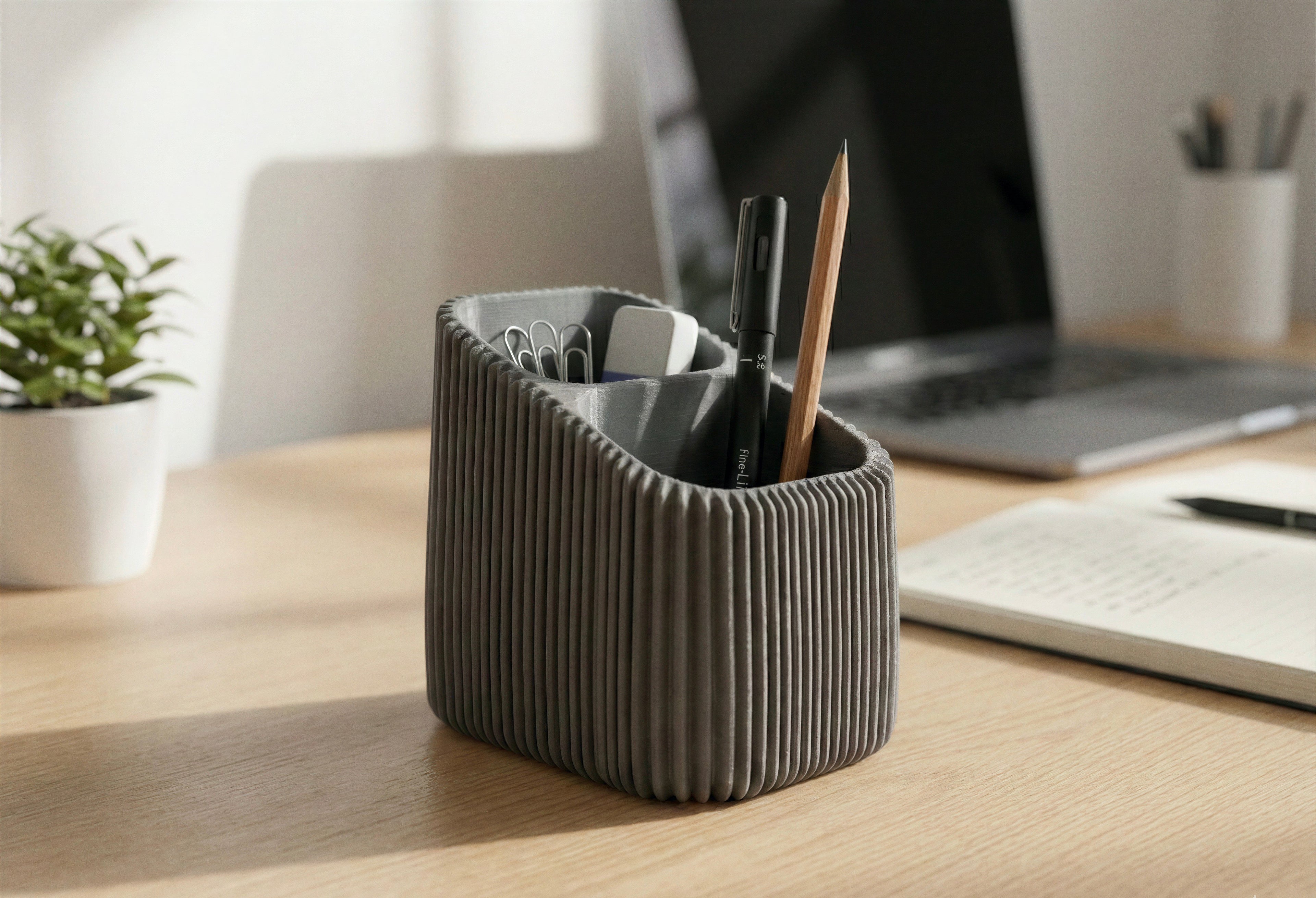 Fernbedienungs-Organizer mit Doppelfach – Vertikaler Halter für Wohn- und Medienberei